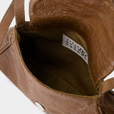 Sac Numeric Medium Worn Out - MM6 Maison Margiela - Cuir - Marron