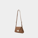 Sac Numeric Medium Worn Out - MM6 Maison Margiela - Cuir - Marron