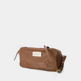 Sac Numeric Small Worn Out - MM6 Maison Margiela - Cuir - Marron