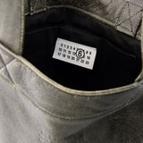 Cabas Simple - MM6 Maison Margiela - Cuir - Noir