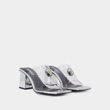 Mule T.70 - Versace - Pvc - Argenté