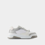 Sneakers Odissea - Versace - Cuir - Gris/Noir