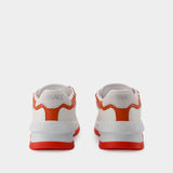Sneakers Odissea - Versace - Cuir - Blanc