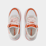 Sneakers Odissea - Versace - Cuir - Blanc
