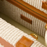 Sac À Bandoulière Small Athena - Versace - Cuir - Neutre