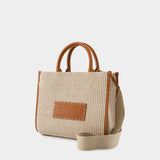 Sac À Bandoulière Small Athena - Versace - Cuir - Neutre