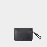 Pochette Small Medusa Biggie - Versace - Cuir - Noir