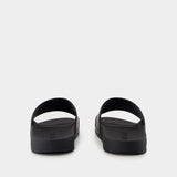 Sandales - Versace - Cuir - Noir