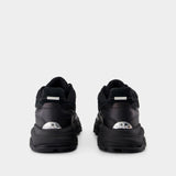 Sneakers Low Top - Versace - Cuir - Noir