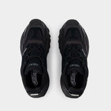 Sneakers Low Top - Versace - Cuir - Noir