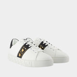 Sneakers Free Bio Meduse and Stud - Versace - Synthétique - Blanc