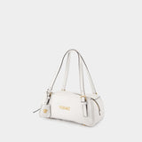 Sac Porté Épaule - Versace - Cuir - Blanc