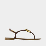 Sandales Muse - Giuseppe Zanotti - Cuir - Marron