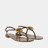 Sandales Muse - Giuseppe Zanotti - Cuir - Marron