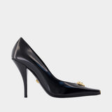 Escarpins T.105 - Versace - Cuir - Noir