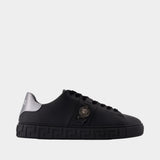 Sneakers - Versace - Cuir - Noir