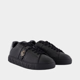 Sneakers - Versace - Cuir - Noir