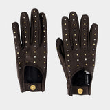 Gants - Versace - Cuir - Noir