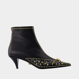 Bottines T.55 - Versace - Cuir - Noir