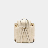 Sac À Dos - Versace - Cuir - Blanc