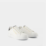Sneakers - Dolce&Gabbana - Coton - Blanc