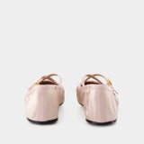 Ballerines - Dolce&Gabbana - Satin - Neutre