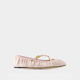 Ballerines - Dolce&Gabbana - Satin - Neutre