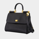 Sac À Main My Sicily - Dolce&Gabbana - Cuir - Noir