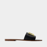 Sandales Gruppo 53 - Dolce&Gabbana - Cuir - Noir