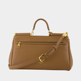 Sac À Main My Sicily - Dolce&Gabbana - Cuir - Marron