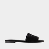 Sandales Gruppo 40 - Dolce&Gabbana - Cuir - Noir