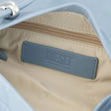 Sac Porté Épaule Scrunch D Small - DIESEL - Cuir - Bleu