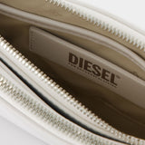 Sac Porté Épaule 1DR Twin - DIESEL - Cuir - Blanc