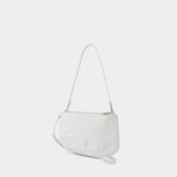 Sac Porté Épaule 1DR Twin - DIESEL - Cuir - Blanc