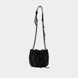 Sac À Main Charm-D Small - DIESEL - Coton - Noir