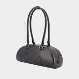 Sac Porté Épaule 1DR Dome - DIESEL - Cuir - Noir
