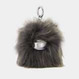 Charm Monster - DIESEL - Fausse Fourrure - Gris
