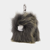 Charm Monster - DIESEL - Fausse Fourrure - Gris