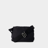 Sac À Bandoulière Lid Messenger - Jil Sander - Nylon - Noir