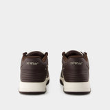 Sneakers Out Of Office - OFF WHITE - Cuir - Marron