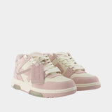 Sneakers Out Of Office - OFF WHITE - Cuir - Rose
