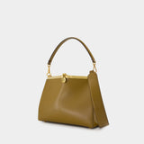 Sac Porté Épaule Vela Medium - Etro - Cuir - Marron