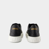 Sneakers - Versace - Cuir - Noir