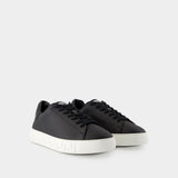 Sneakers - Versace - Cuir - Noir
