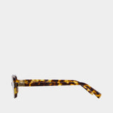 Lunettes De Soleil 0mu 11zs - Miu Miu - Acétate - Marron