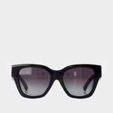 Lunettes De Soleil 0be4489u - Burberry - Acétate - Noir