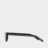 Lunettes De Soleil 0pr D05s - Prada - Acétate - Noir