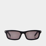 Lunettes De Soleil 0pr D05s - Prada - Acétate - Noir