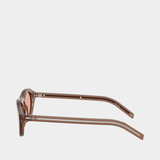 Lunettes De Soleil 0pr B15s - Prada - Acétate - Marron