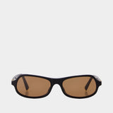 Lunettes De Soleil 0mu B10su - Miu Miu - Acétate - Marron